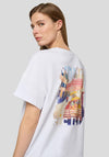 Rabe Graphic Print T-Shirt, White Multi