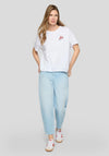 Rabe Graphic Print T-Shirt, White Multi