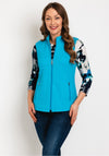 Rabe Honeycomb Embossed Gilet Jacket, Blue
