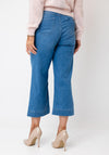 Rabe Willow Wide Leg Jeans, Mid Blue