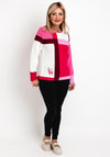 Rabe Modern Colour Block Sweater, Pink