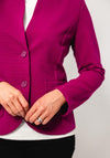 Rabe Ribbed Jersey Jacket, Fuchsia Pink