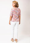Rabe Wave Print T Shirt, Multi Coloured