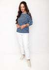 Rabe Striped Long Sleeve Top, Blue