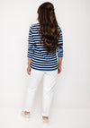 Rabe Striped Long Sleeve Top, Blue