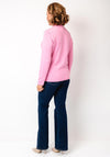 Rabe Knit Full Zip Jacket, Pink
