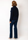 Rabe Knit Full Zip Jacket, Navy