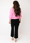 Rabe Cropped Button Closure Jacket, Pink