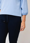 Rabe Slim Leg Joggers, Navy
