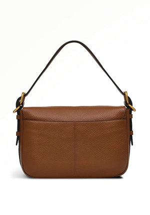 Radley Graffton Street Small Flapover Crossbody Bag, Tan