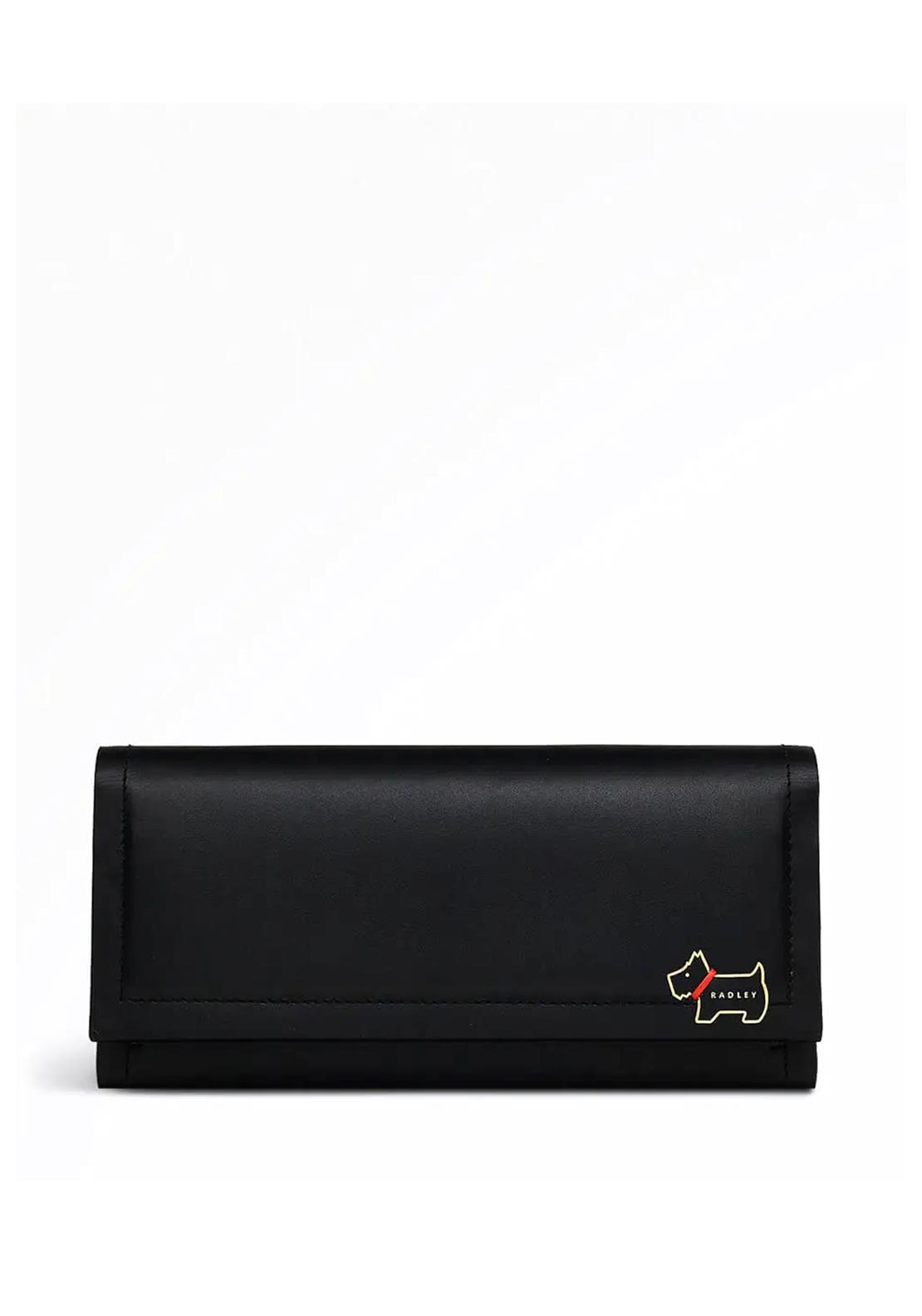 Radley Heritage Lane Large Flapover Matinee Wallet, Black