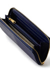 Radley Mount Row Faux Snake Wallet, Navy