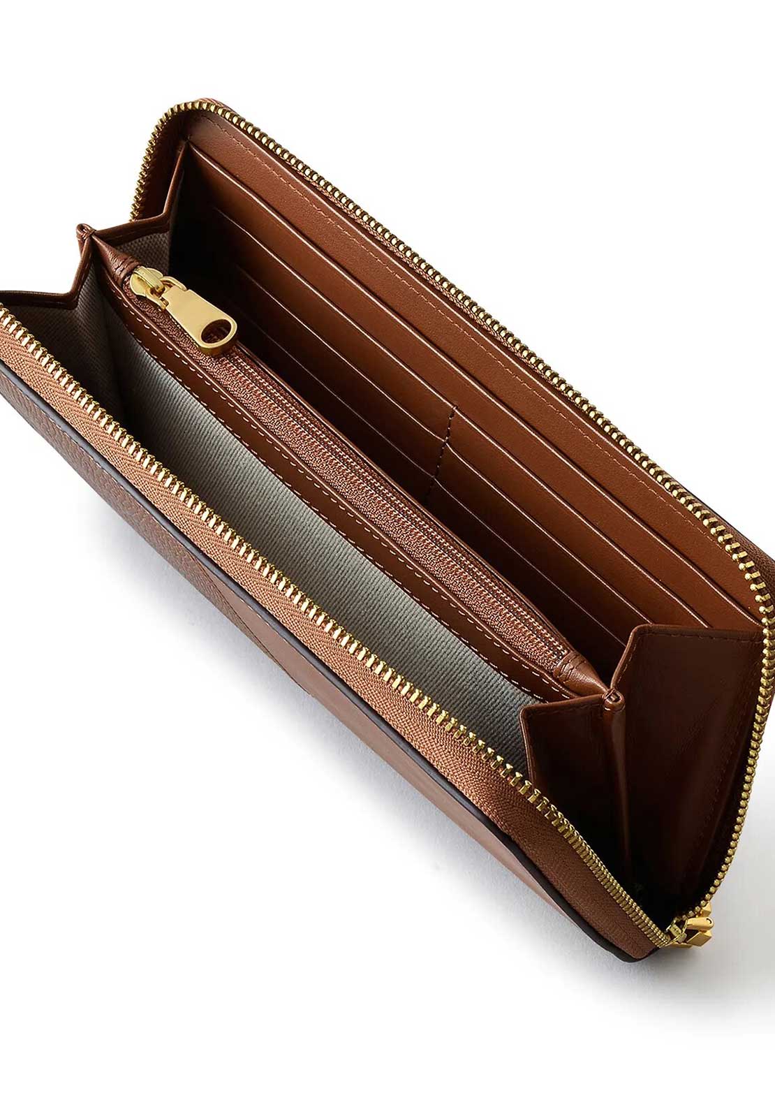Radley Mount Row Faux Lizard Wallet, Brown
