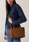 Radley Oak Street Satchel Bag, Tan
