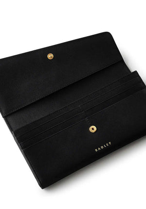 Radley The Kensal Flapover Wallet, Black