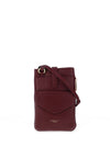 Radley Mallow Street Smartphone Crossbody Bag, Dark Red