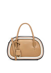 Radley Bexley Street Colour Block Satchel Bag, Light Brown