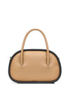 Radley Bexley Street Colour Block Satchel Bag, Light Brown