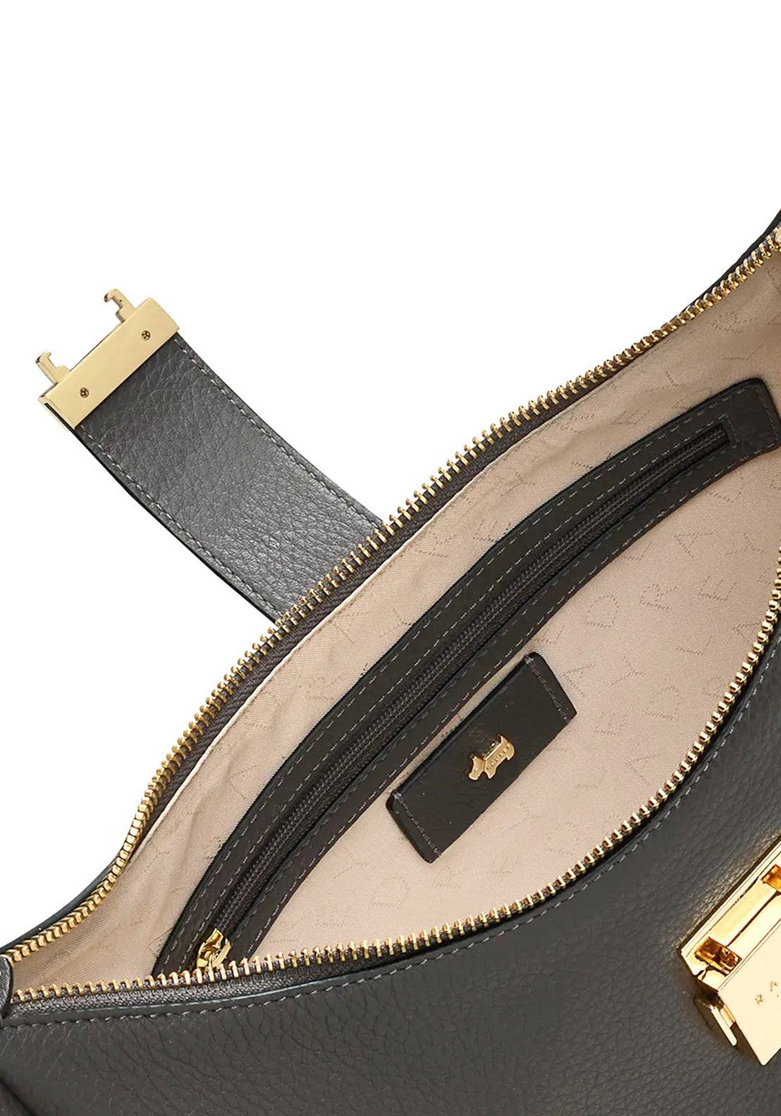 Radley Sloane Street Leather Shoulder Bag, Thunder