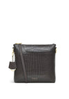 Radley Pockets 2.0 Faux Croc Ziptop Crossbody Bag, Brown