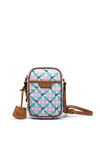 Radley Willow Walk Spring Geo Smartphone Crossbody Bag, Light Natural
