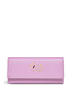 Radley Heritage Dog Outline Large Leather Wallet, Sugar Pink