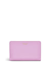 Radley Heritage Dog Outline Medium Leather Wallet, Sugar Pink