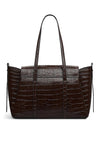 Radley The Chancery Large Flapover Shoulder Bag, Dark Brown