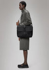 Rains Medium Messenger Bag, Black