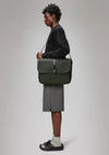 Rains Medium Messenger Bag, Dark Khaki Green