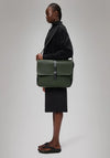 Rains Medium Messenger Bag, Dark Khaki Green
