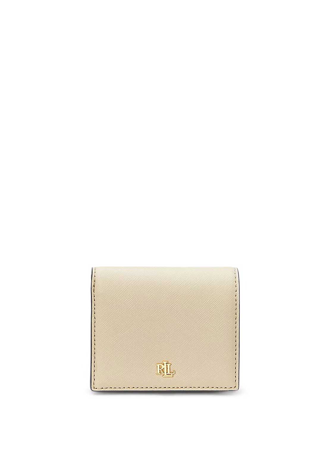 Ralph Lauren Compact Wallet, Beige