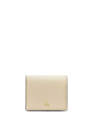 Ralph Lauren Compact Wallet, Beige