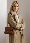 Ralph Lauren Bradley Convertible Small Shoulder Bag, Tan