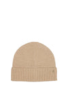 Ralph Lauren Knitted Beanie Hat, Beige