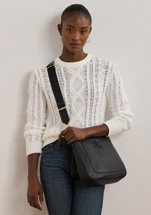 Ralph Lauren Cameryn Crossbody Bag, Black