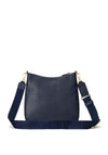 Ralph Lauren Cameryn Pebbled Leather Crossbody, Refined Navy