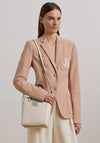 Ralph Lauren Cameryn Mini Tote Bag, White