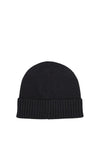 Ralph Lauren Knitted Beanie Hat, Black