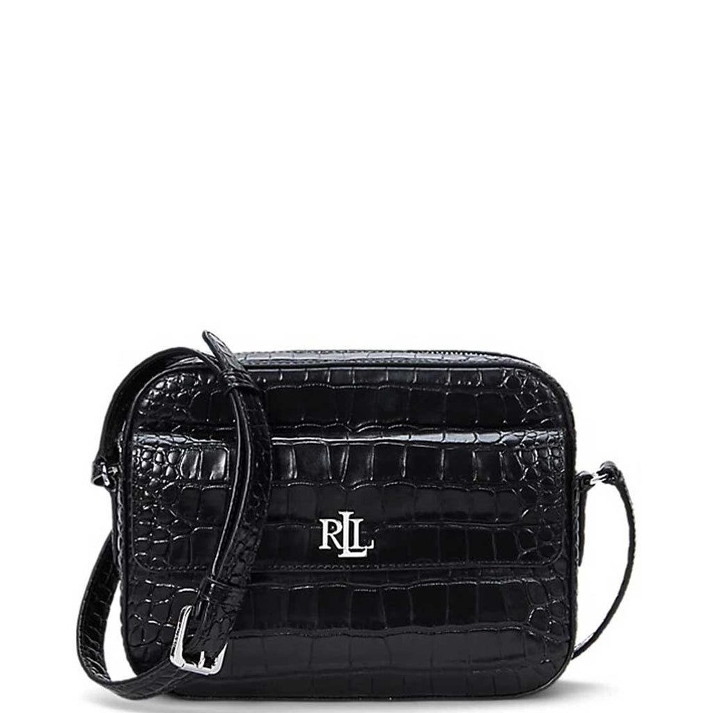 Ralph Lauren Marcy Camera Crossbody Bag, Black McElhinneys