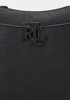 Ralph Lauren Pebbled Leather Cameryn Crossbody, Black