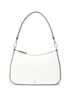 Ralph Lauren Danni Leather Shoulder Bag, Soft White