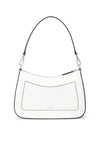 Ralph Lauren Danni Leather Shoulder Bag, Soft White