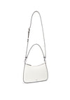 Ralph Lauren Danni Leather Shoulder Bag, Soft White