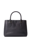Ralph Lauren Marcy Leather Small Satchel, Navy
