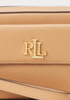 Ralph Lauren Marcy Leather Convertible Crossbody, Light Tan