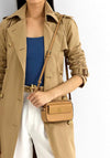 Ralph Lauren Marcy Leather Convertible Crossbody, Light Tan