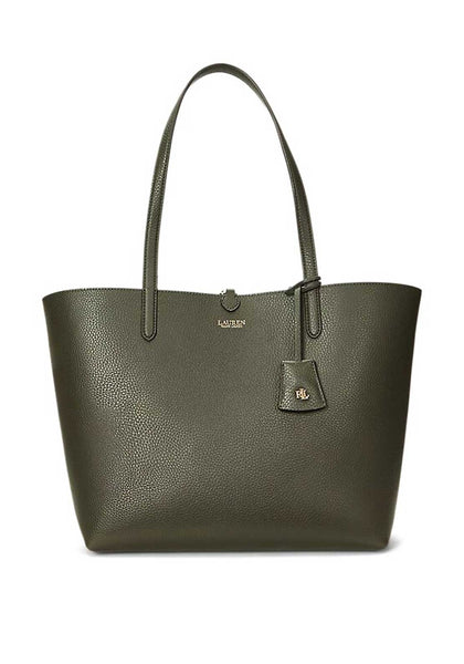 Ralph Lauren Summer Large Reversible Tote Bag, Dark Olive