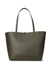 Ralph Lauren Summer Large Reversible Tote Bag, Dark Olive