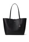Ralph Lauren Faux Leather Reversible Large Tote, Black & White